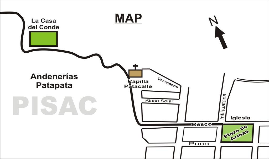 La Casa Del Conde Bed and Breakfast Pisac Εξωτερικό φωτογραφία